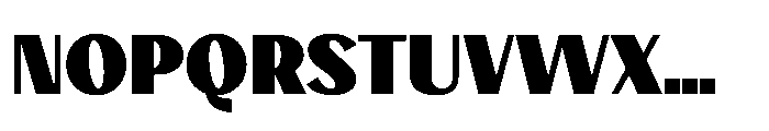 Fhagi Black Font UPPERCASE