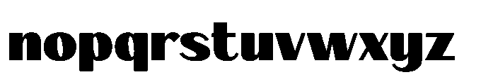 Fhagi Black Font LOWERCASE