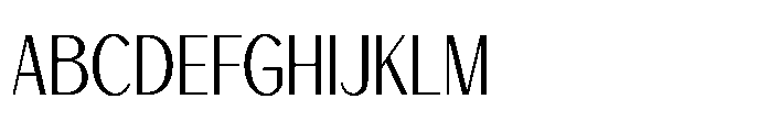 Fhagi Extra Light Font UPPERCASE