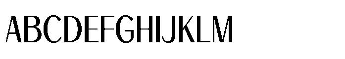Fhagi Light Font UPPERCASE