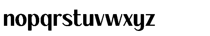 Fhagi Medium Font LOWERCASE