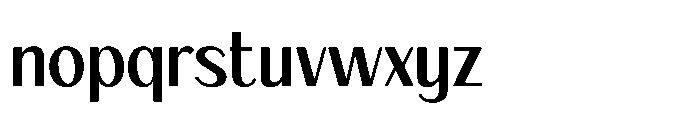 Fhagi Regular Font LOWERCASE
