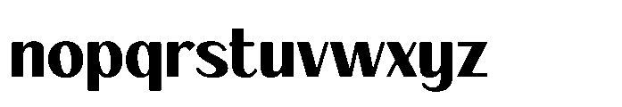 Fhagi Semibold Font LOWERCASE