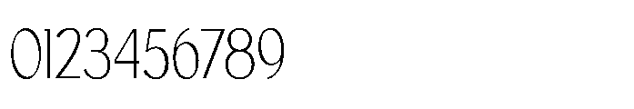 Fhagi Thin Font OTHER CHARS