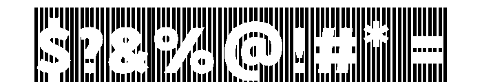 Filicudi Bold Font OTHER CHARS