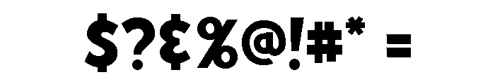 Filicudi Regular Font OTHER CHARS