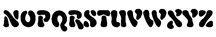 Fillmore Black Font UPPERCASE