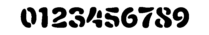 Fillmore Bold Font OTHER CHARS