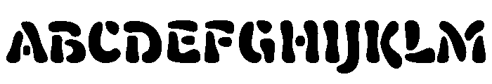 Fillmore Bold Font UPPERCASE