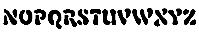 Fillmore Bold Font UPPERCASE
