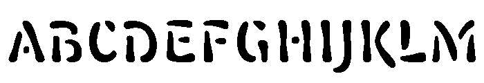 Fillmore Light Font UPPERCASE