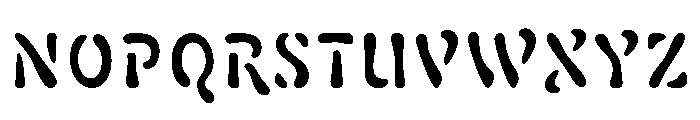 Fillmore Light Font UPPERCASE