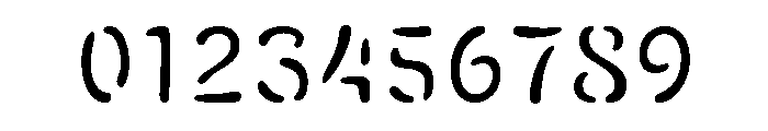 Fillmore Thin Font OTHER CHARS