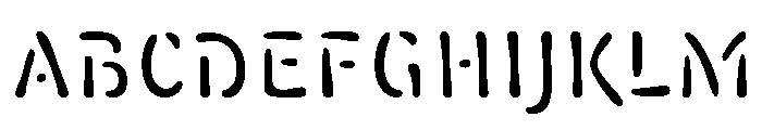 Fillmore Thin Font UPPERCASE