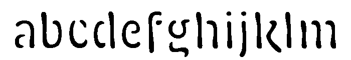 Fillmore Thin FONT