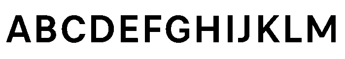 Finder Bold Font UPPERCASE