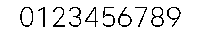 Finder Light Font OTHER CHARS