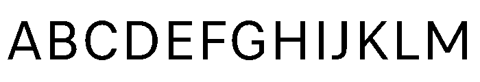 Finder Regular Font UPPERCASE