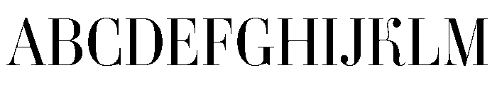 Fiona Light Font UPPERCASE