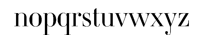 Fiona Light Font LOWERCASE
