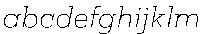 Firelli Variable Extra Light Italic FONT