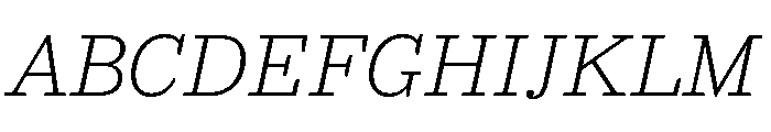 Firelli Variable Light Italic Font UPPERCASE