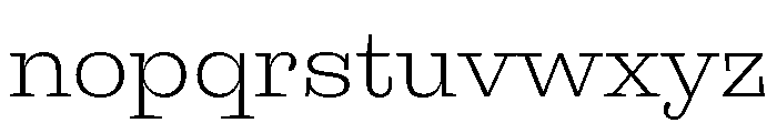 Firelli Variable Light Font LOWERCASE