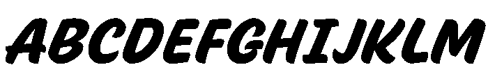 Firula Black Font UPPERCASE