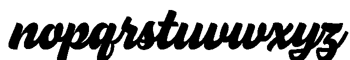 Firula Black Font LOWERCASE