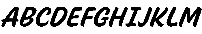 Firula Bold Font UPPERCASE