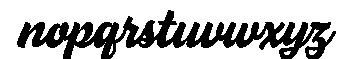 Firula ExtraBold Font LOWERCASE