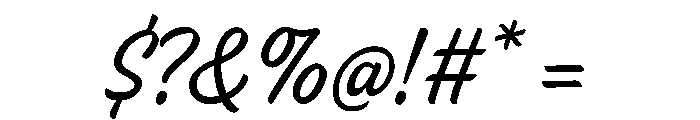 Firula Light Font OTHER CHARS