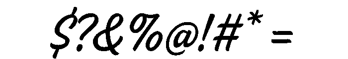 Firula Regular Font OTHER CHARS