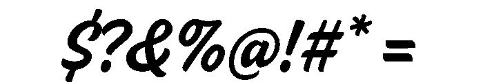 Firula SemiBold Font OTHER CHARS