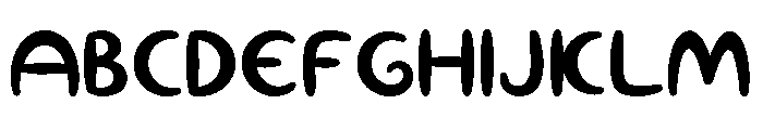 FIONA Regular Font UPPERCASE