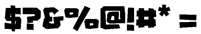 FISHEL Regular Font OTHER CHARS