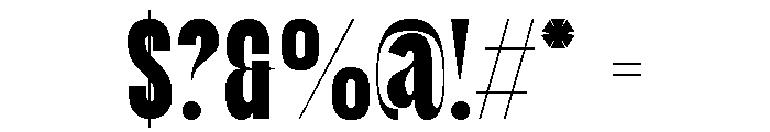 Ficaro Regular Font OTHER CHARS