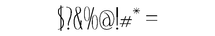 Fickler Font OTHER CHARS