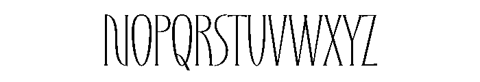 Fickler Font UPPERCASE