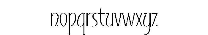 Fickler Font LOWERCASE