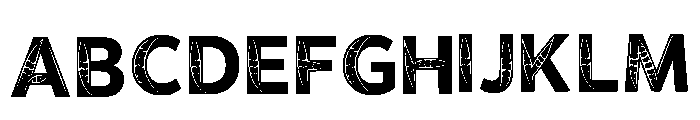 Fidel Regular Font UPPERCASE