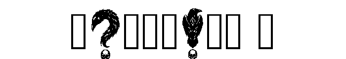 Fidelia Regular Font OTHER CHARS