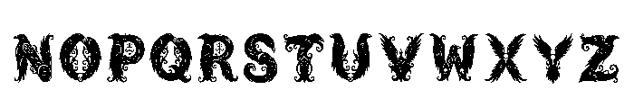 Fidelia Regular Font UPPERCASE