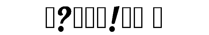 Fidra Regular Font OTHER CHARS