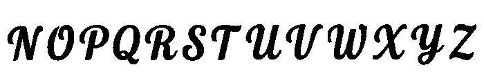 Fidra Regular Font LOWERCASE