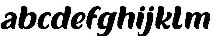 Fierce Chunky Italic FONT