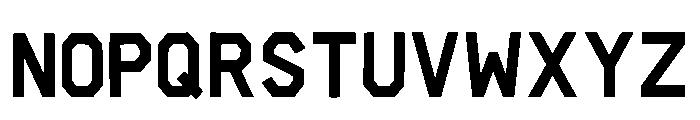Fifth Regular Font LOWERCASE