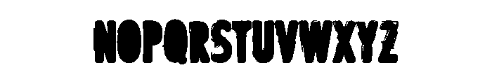 Fifties July FourthC Too Font LOWERCASE