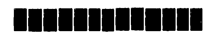 Fifties Rainbow CF Font UPPERCASE