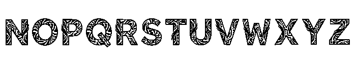 Fig Regular Font UPPERCASE